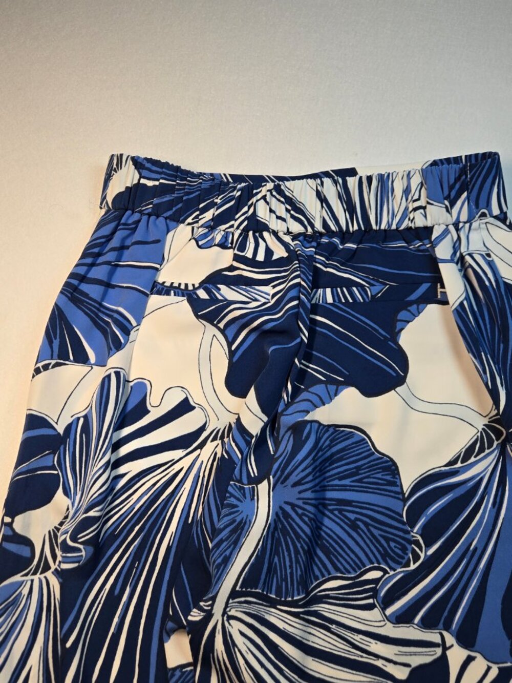 Ann Taylor Blue floral Trousers  XSP - Picture 3 of 8